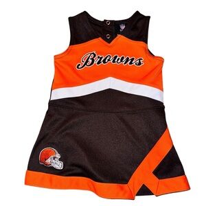 NFL Cleveland browns Kids Orange and Brown Team Apparel